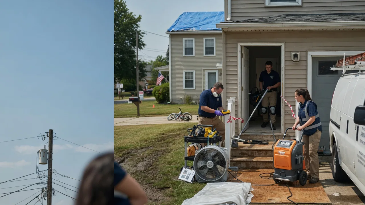Water Damage Repair in Thompson, OH near me